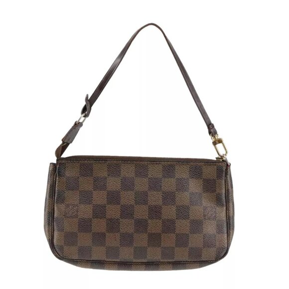 LOUIS VUITTON Damier Ebene Pochette Accessoires Pouch - Picture 1 of 16